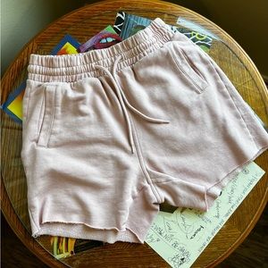Light pink shorts size small